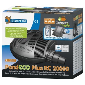 Pompe SUPERFISH avec variateur POND ECO Plus RC 