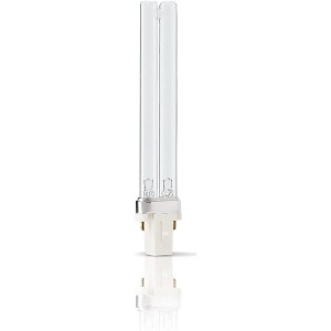 Philips PL-S Lampe fluocompacte UV-C 7 W  culot G23 pour stérilisateur de bassin