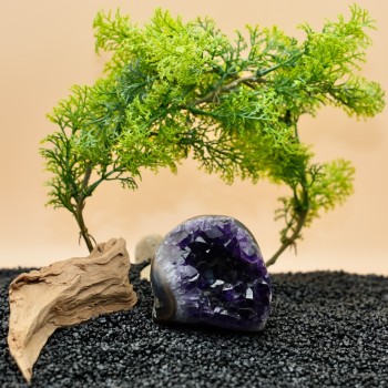 Améthyste forme libre Uruguay AAA 320 gr