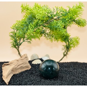 Sphère Agate Mousse 50 mm 177 gr