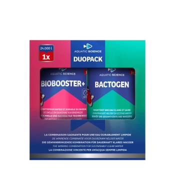 DUO PACK Aquatic Science BIOBOOSTER + & BACTOGEN